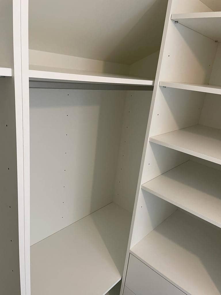 Hangruimte onder de dakhelling